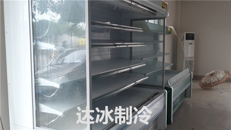 怎样处理立式冷藏展示柜玻璃门上面的雾